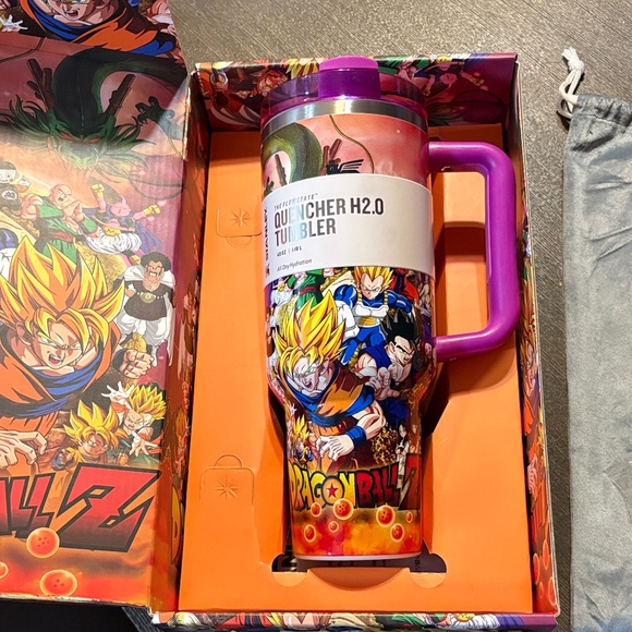 Stanley Other - Stanley Dragon Ball Z Purple and Multicolor Quencher H2.0 Tumbler
